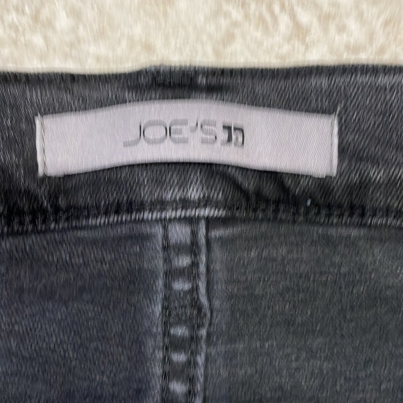 NWT! Joe’s Jeans High Rise Destroyed Flare Jeans Black 32 - Picture 3 of 8